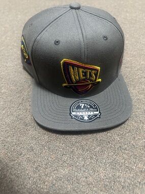 Mitchell & Ness NBA New Jersey Nets HWC Core Side Hat 7 5/8”